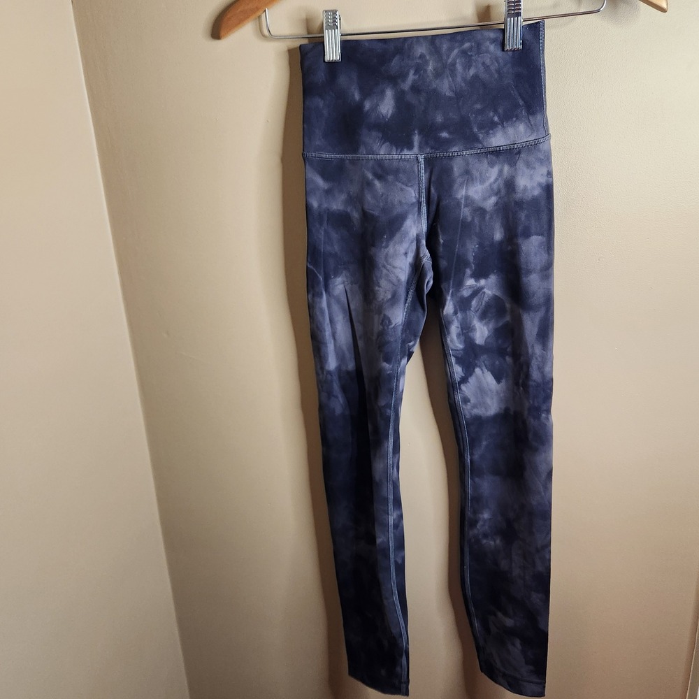 Lululemon Wunder Train High-Rise Tight 25 Diamond Dye Graphite Grey  Sz 2